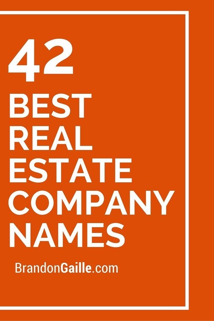 10 Perfect Real Estate Company Name Ideas house flipping business names gojiberrycilegi 2022