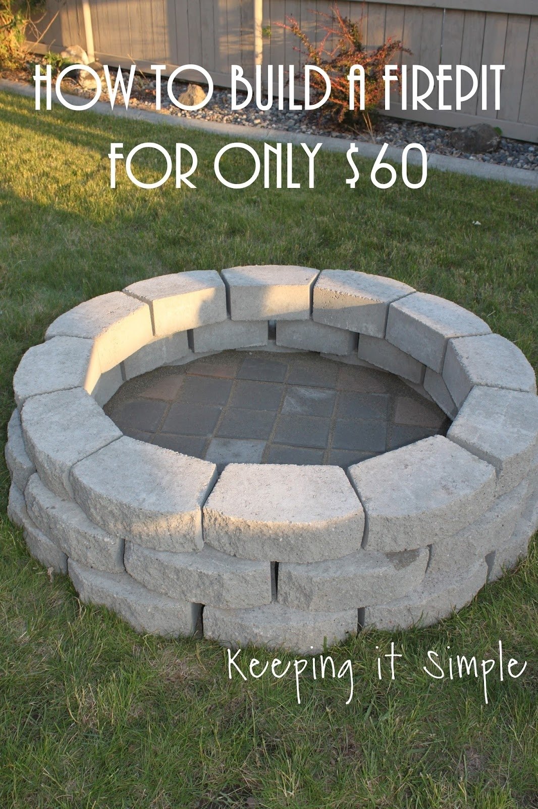 10 Spectacular Do It Yourself Fire Pit Ideas how to build a diy fire pit for only 60 e280a2 keeping it simple 2023