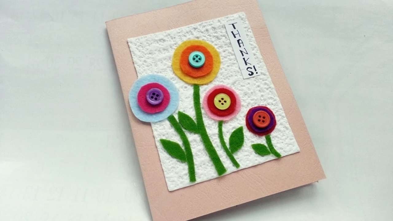 10 Nice Creative Thank You Card Ideas how to create a nice thank you card diy crafts tutorial 2 2022