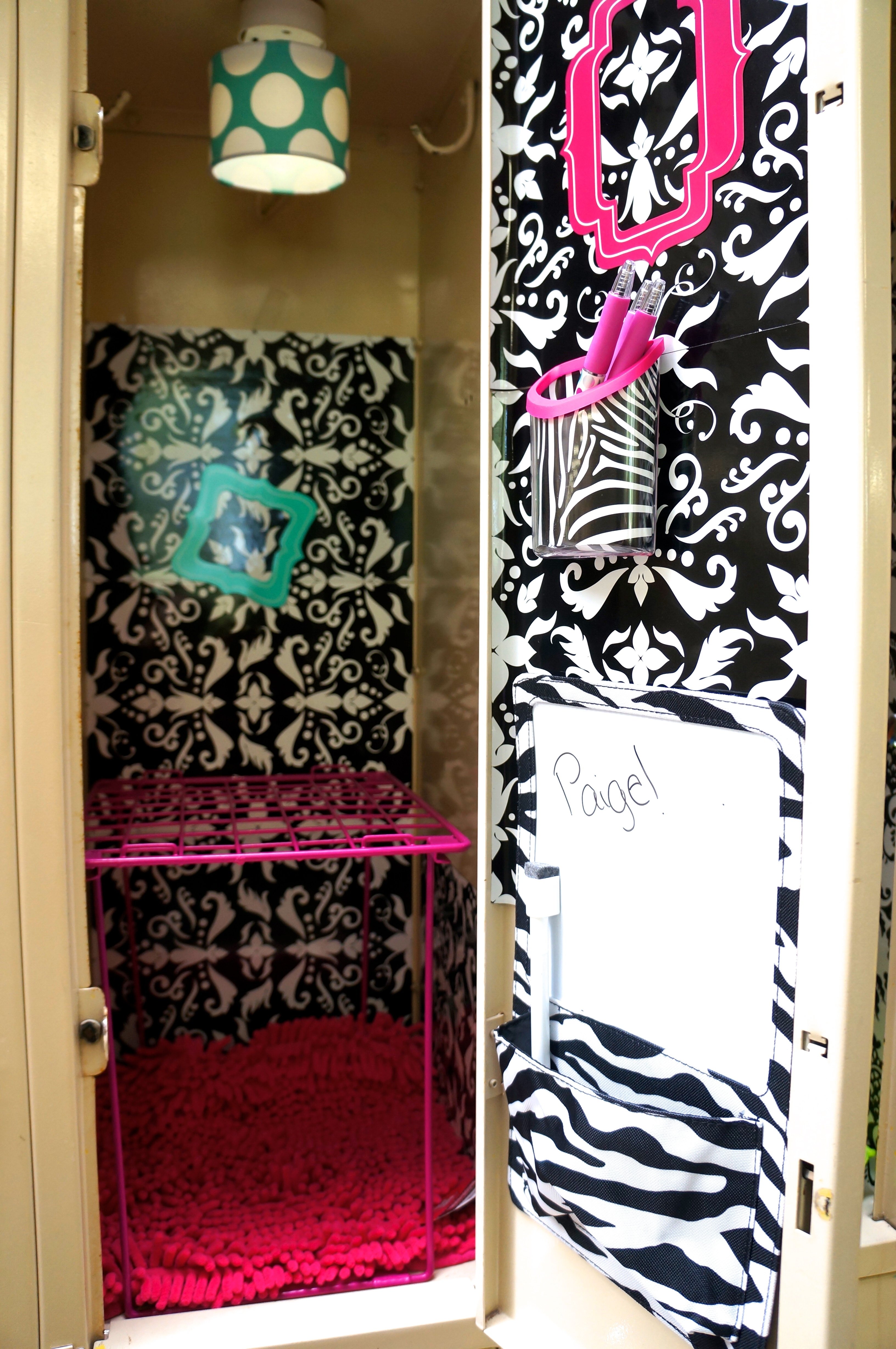 10 Pretty Locker Ideas For Middle School how to decorate a school locker for less mylitter one deal at a time 2022