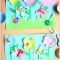 how to make a 3d spring picture - spring crafts | spring, craft and 3d