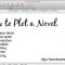 how to plot a novel -