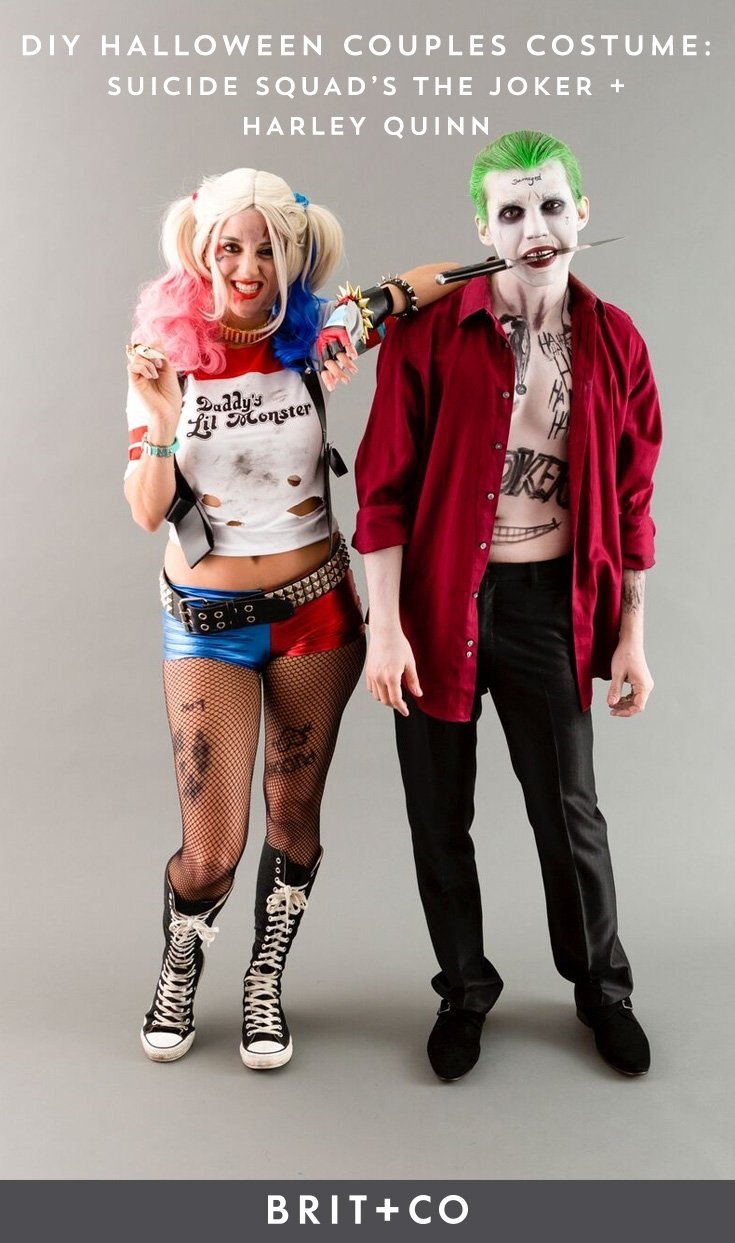 10 Lovely His And Hers Halloween Costume Ideas how to rock suicide squads joker harley quinn as a couples 1 2023