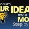 how to turn your idea into a movie -- stepstep (a brief overview
