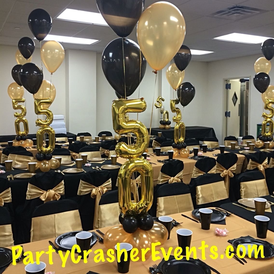 10 Fabulous 50th Birthday Party Centerpiece Ideas 2023