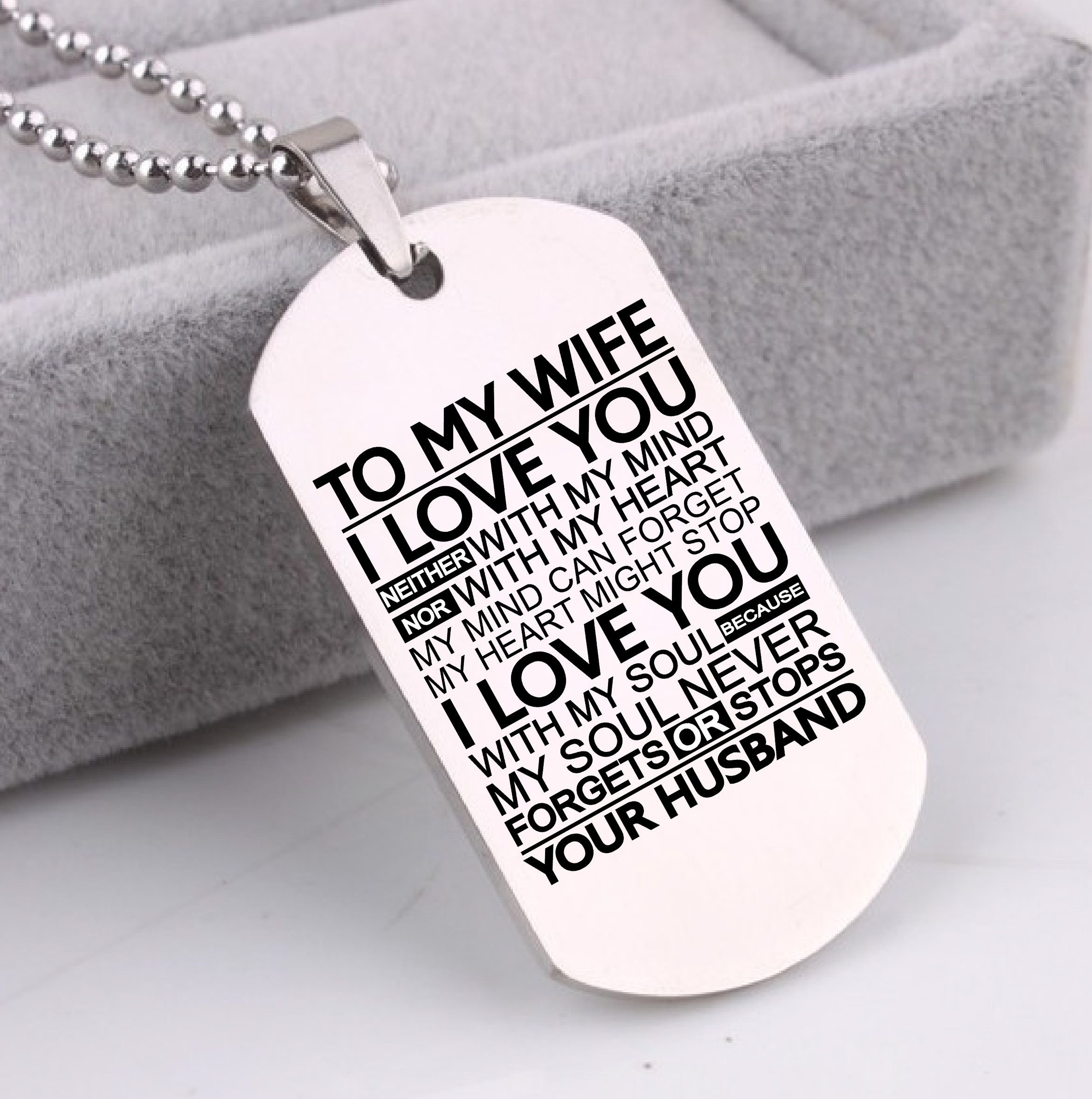 10 Nice Great Gift Ideas For Wife i love you necklace for wife wife birthday gift ideas wife 4 2022