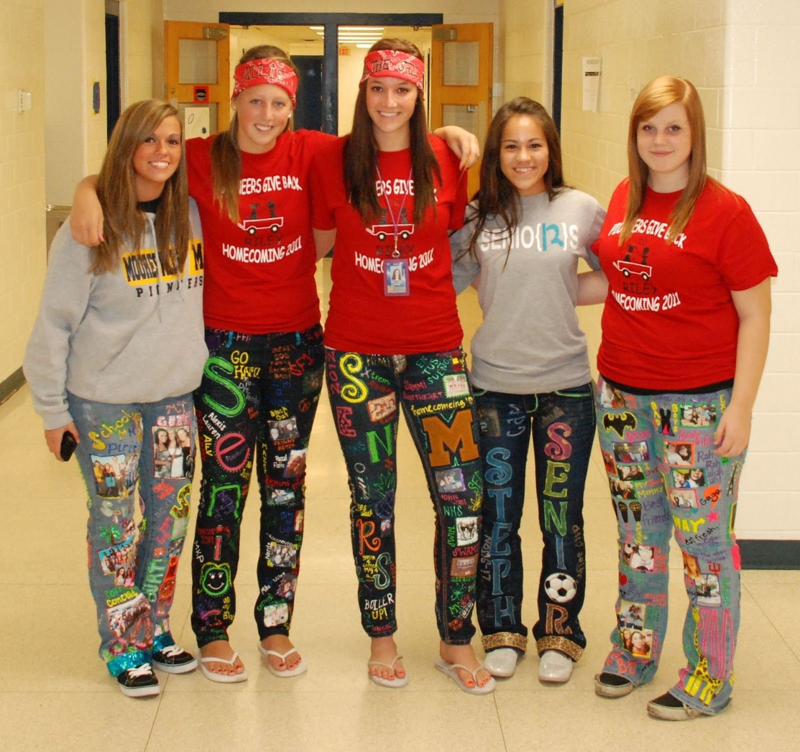 10 Attractive Spirit Ideas For High School i really kinda like these spirit jeans wonder if my kids would just 2022