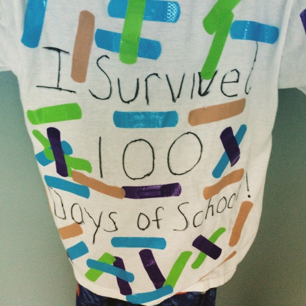 10 Attractive 100Th Day Of School Shirt Ideas i survived 100 days of school t shirt idea life without pink 2022