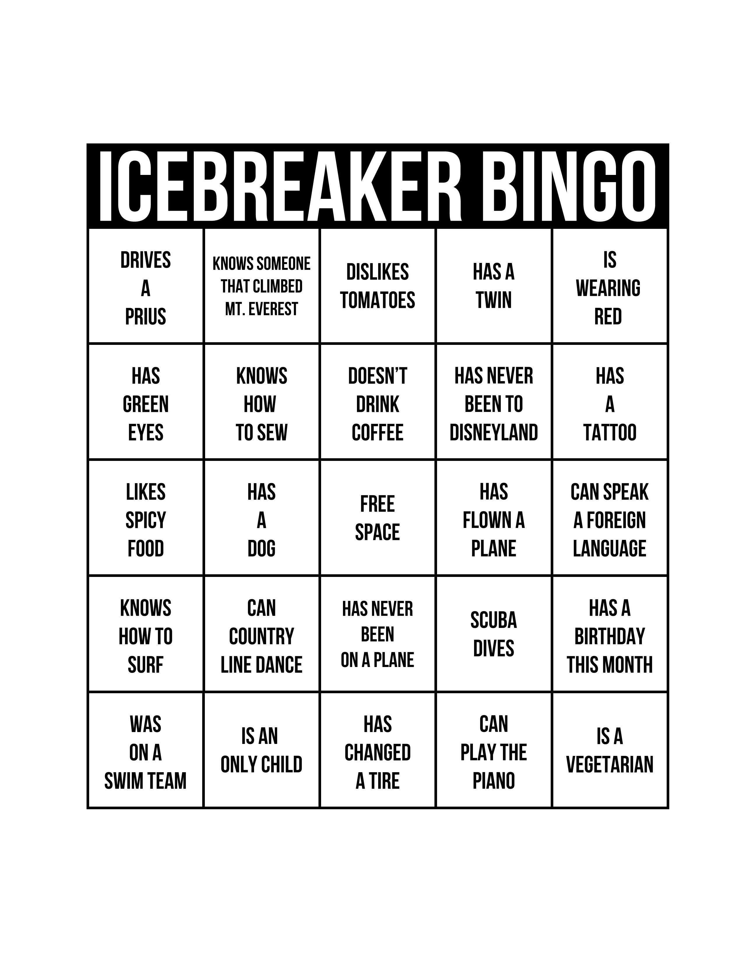 10 Elegant Ice Breaker Ideas For Adults icebreakers the best way to get a party started ice breakers 2022