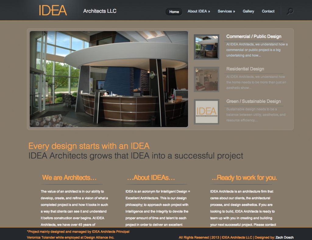 10 Perfect I Have An Idea For A Website idea architects llc website design advertising agency rapid city sd 2023