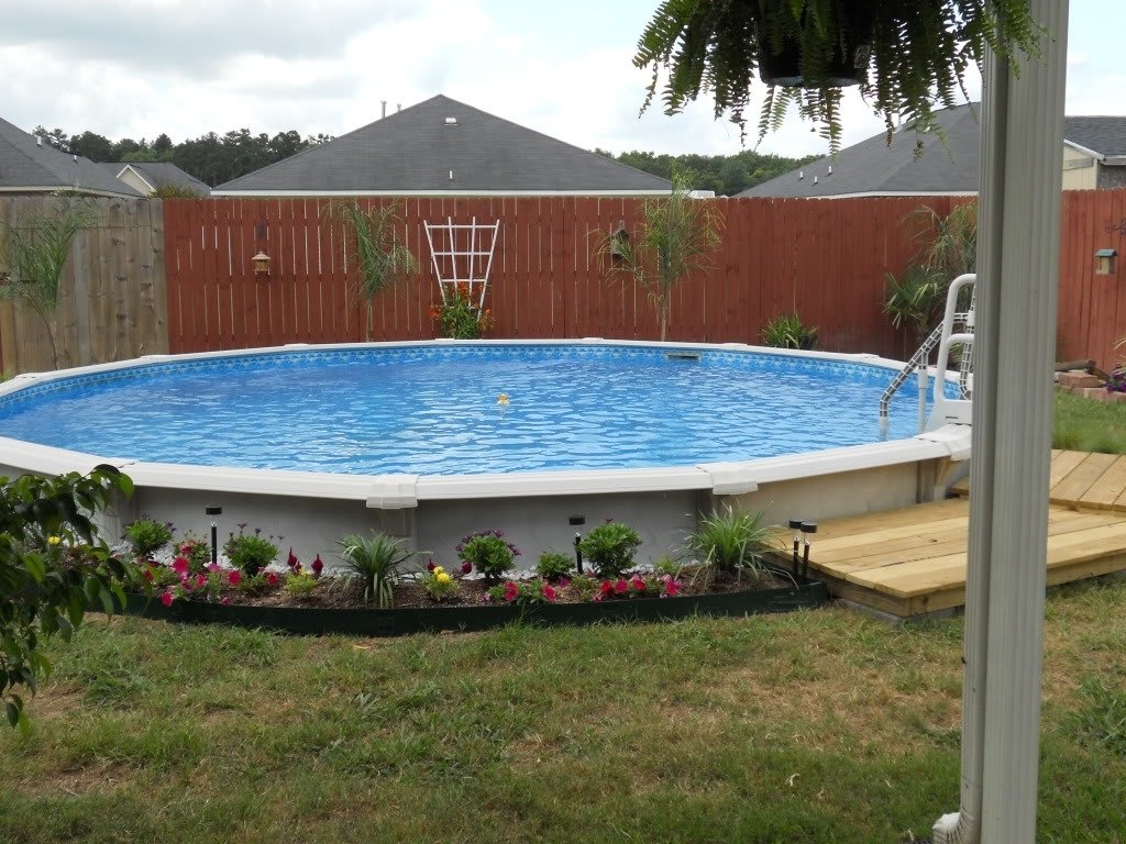 10 Nice Above Ground Pool Landscaping Ideas ideas about above ground pool cost of including landscaping for 2023