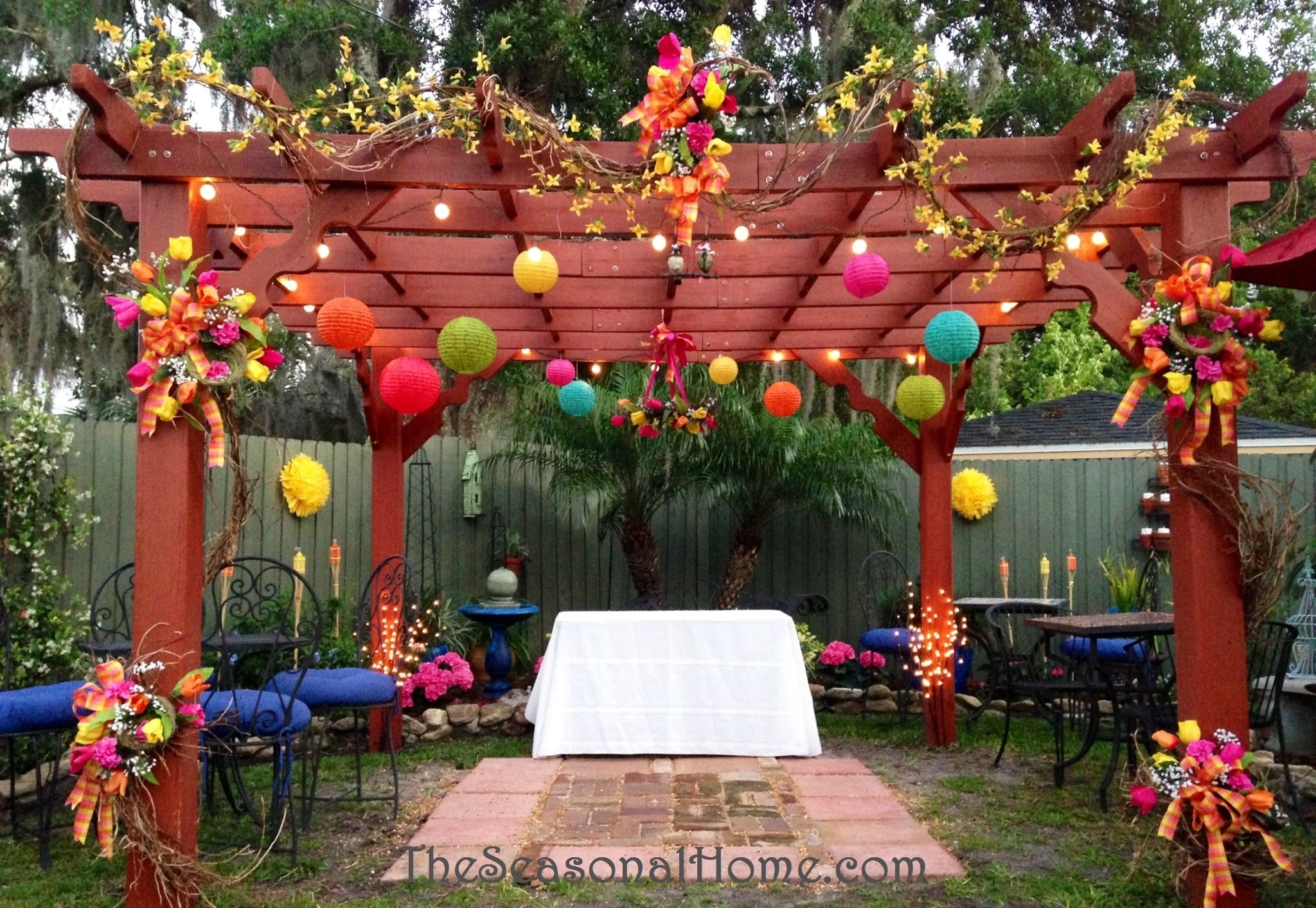 10 Cute Backyard Wedding Decoration Ideas On A Budget ideas for a budget friendly nostalgic backyard wedding reception 2 2022