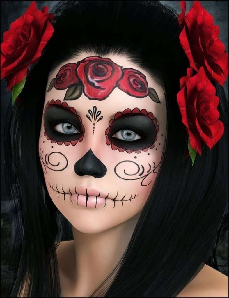 10 Lovable Day Of The Dead Makeup Ideas image result for dia de los muertos makeup dressing up pinterest 2023
