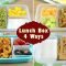 indian lunch box ideas - part 2 | kids lunch box recipes | quick