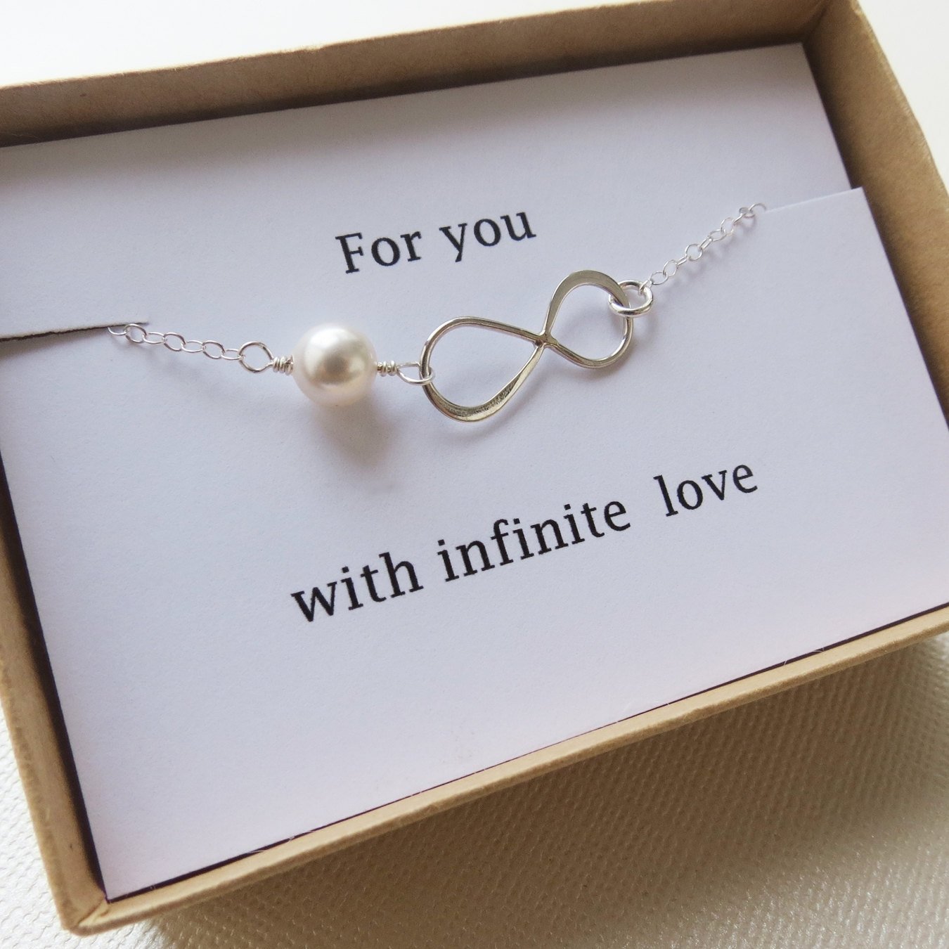 10 Attractive Christmas Gift Ideas For A Girlfriend infinity bracelet love holiday gift infinity jewelry card 1 2022