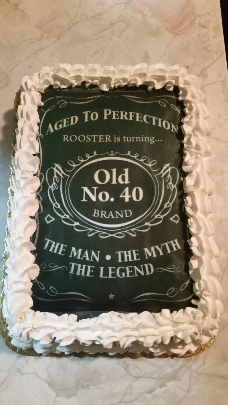 10 Elegant 40 Birthday Ideas For Him innovative decoration 40th birthday cakes for him unusual design 2022