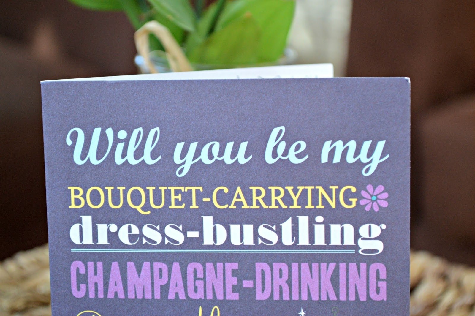 10 Lovely Will You Be My Maid Of Honor Ideas inspired i dos graphic fonts will you be my bridesmaid card 1 2022