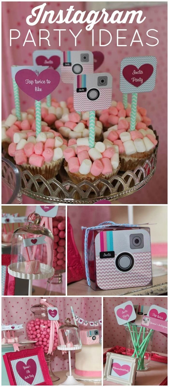 10 Most Popular 12Th Birthday Party Ideas For Girls instagram social media birthday instaparty girly birthdays 2022