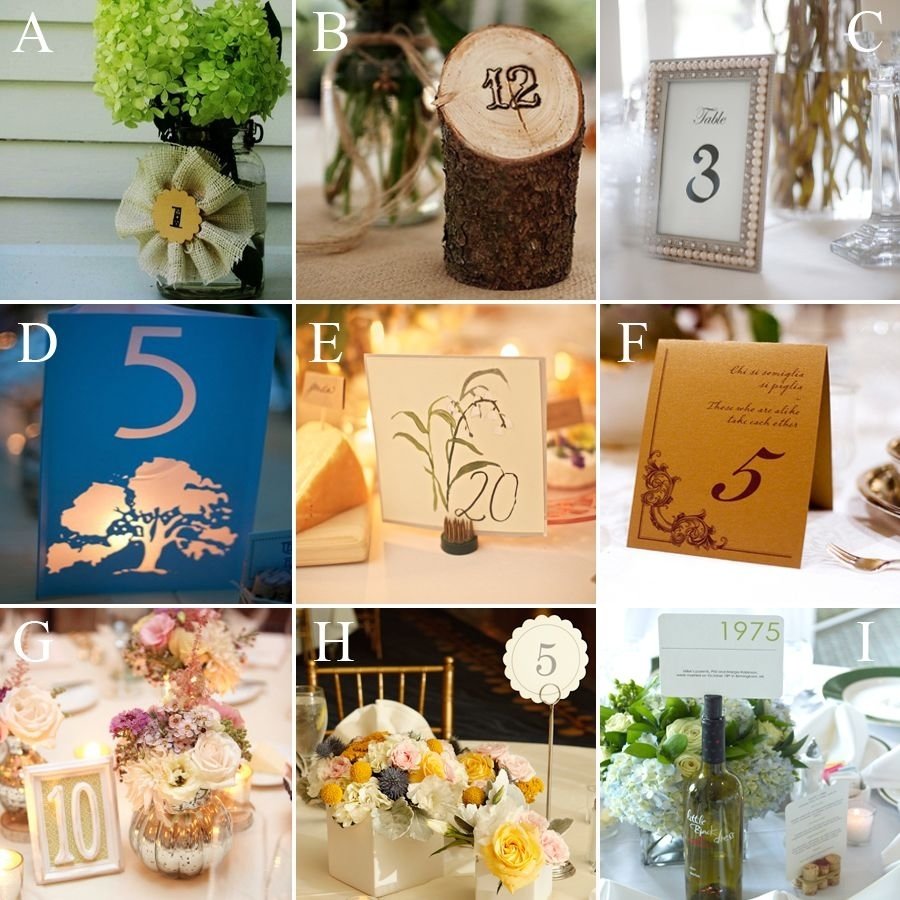 10 Attractive Unique Wedding Table Number Ideas interesting table numbers parties pinterest table numbers 2022