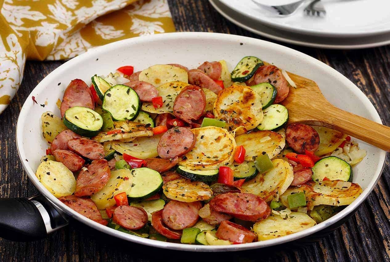 10 Elegant Dinner Ideas With Italian Sausage italian sausage potato quick skillet recipe paleo newbie 2022