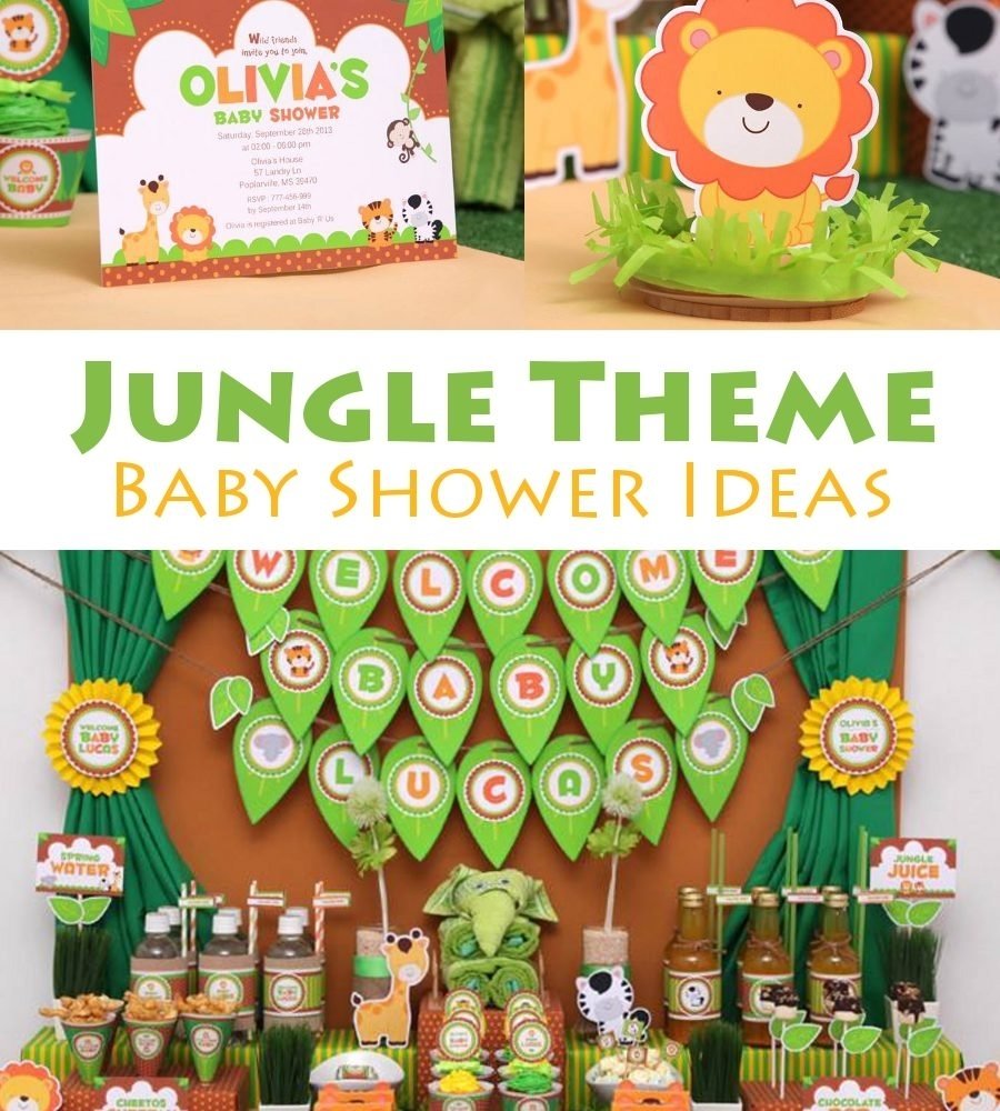 10 Unique Baby Shower Jungle Theme Ideas jungle pin 900x1000 1 2022