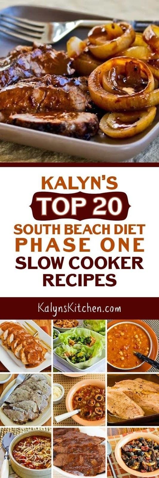 10 Attractive South Beach Diet Lunch Ideas kalyns top 20 south beach diet phase one slow cooker recipes 2023