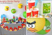 kara's party ideas angry birds themed birthday party planning ideas
