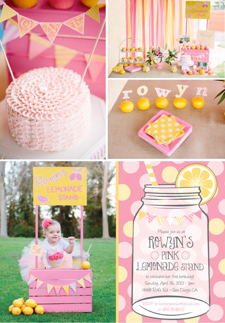 10 Trendy Baby Girl First Birthday Theme Ideas karas party ideas pink lemonade girl summer 1st birthday party 17 2022