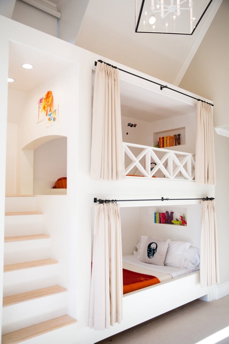 10 Elegant Built In Bunk Bed Ideas kids bedroom with custom built in bunk bedshouse beautiful next 2023
