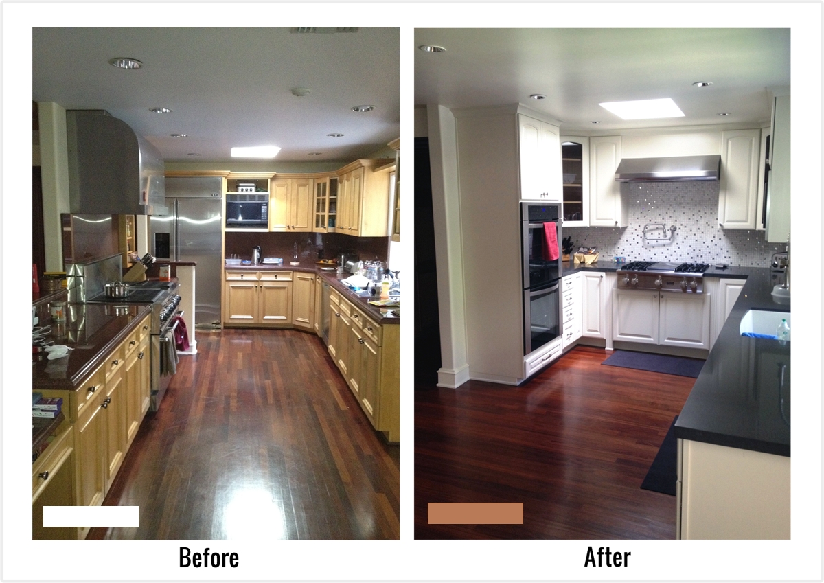 Kitchen Remodels Before And After Large Affordable Modern Home 1 