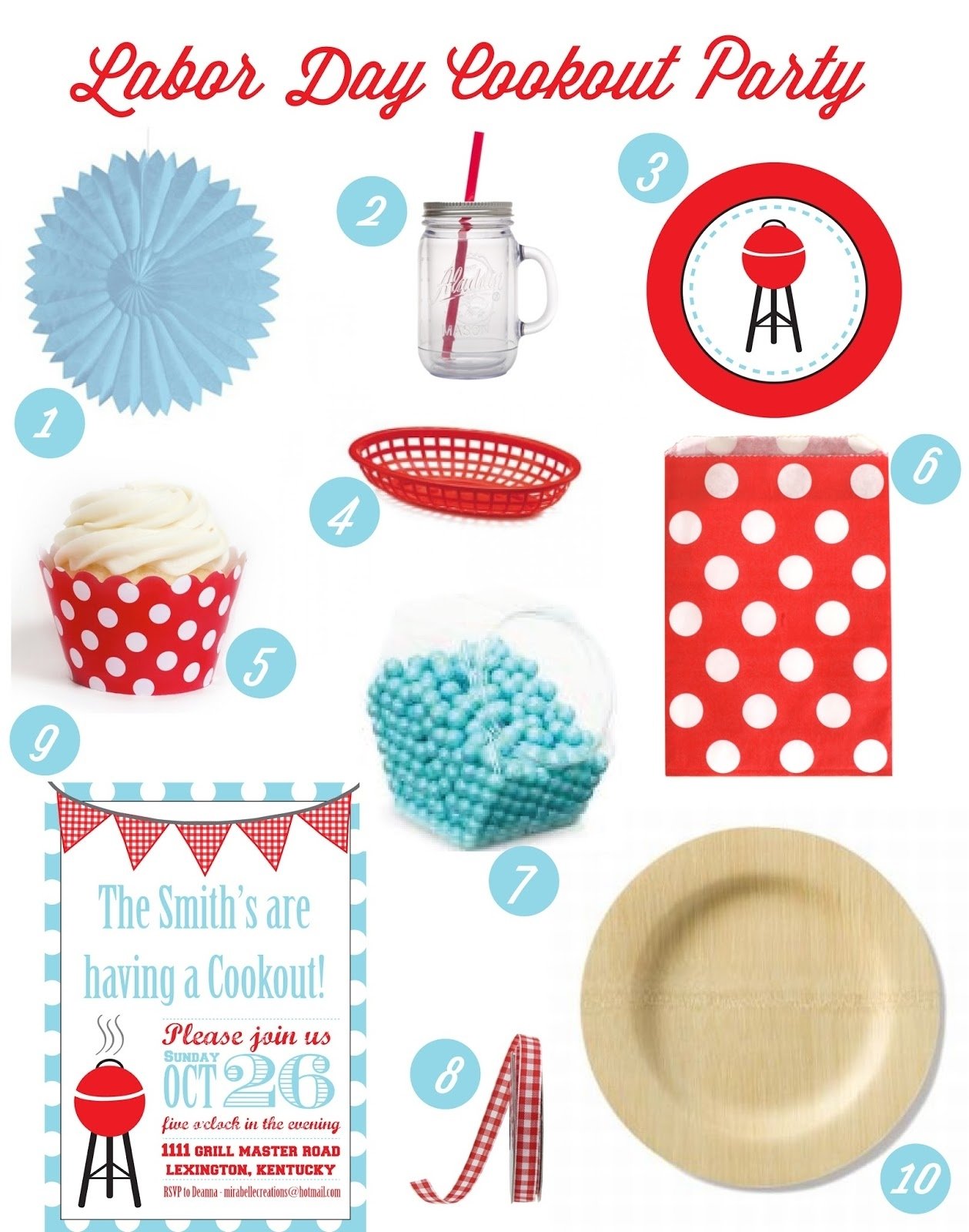 10 Pretty Ideas For Labor Day Weekend labor day cookout party ideas mirabelle creations 2022