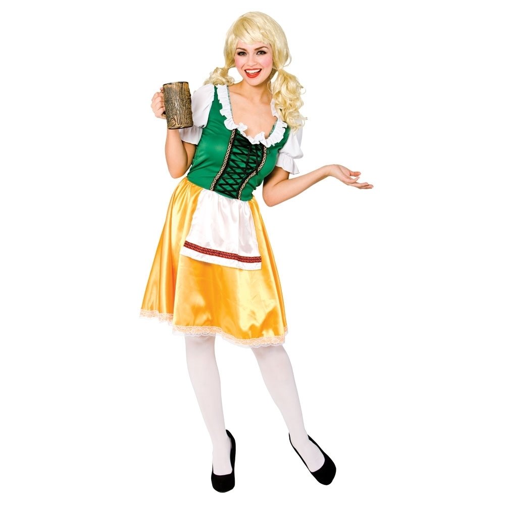 10 Perfect Around The World Party Costume Ideas ladies bavarian beer girl fancy dress costume party time balloons 2022