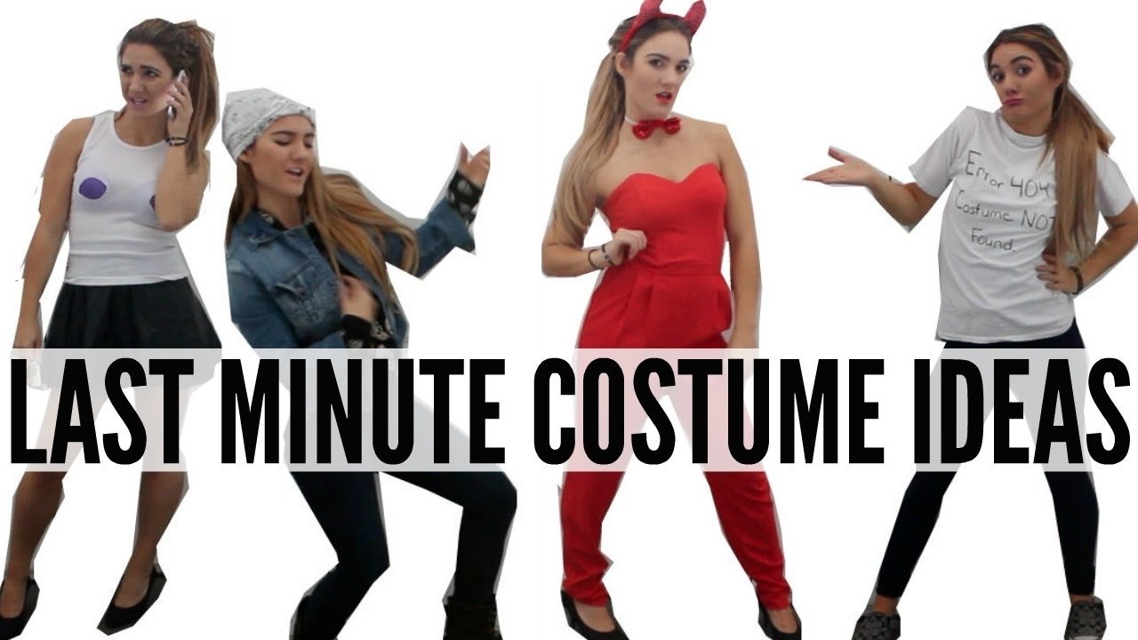 10 Trendy Last Minute Women Costume Ideas last minute diy halloween costume ideas cheap quick youtube 9 2023