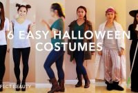 last minute! diy halloween costume ideas! perfect beauty - youtube