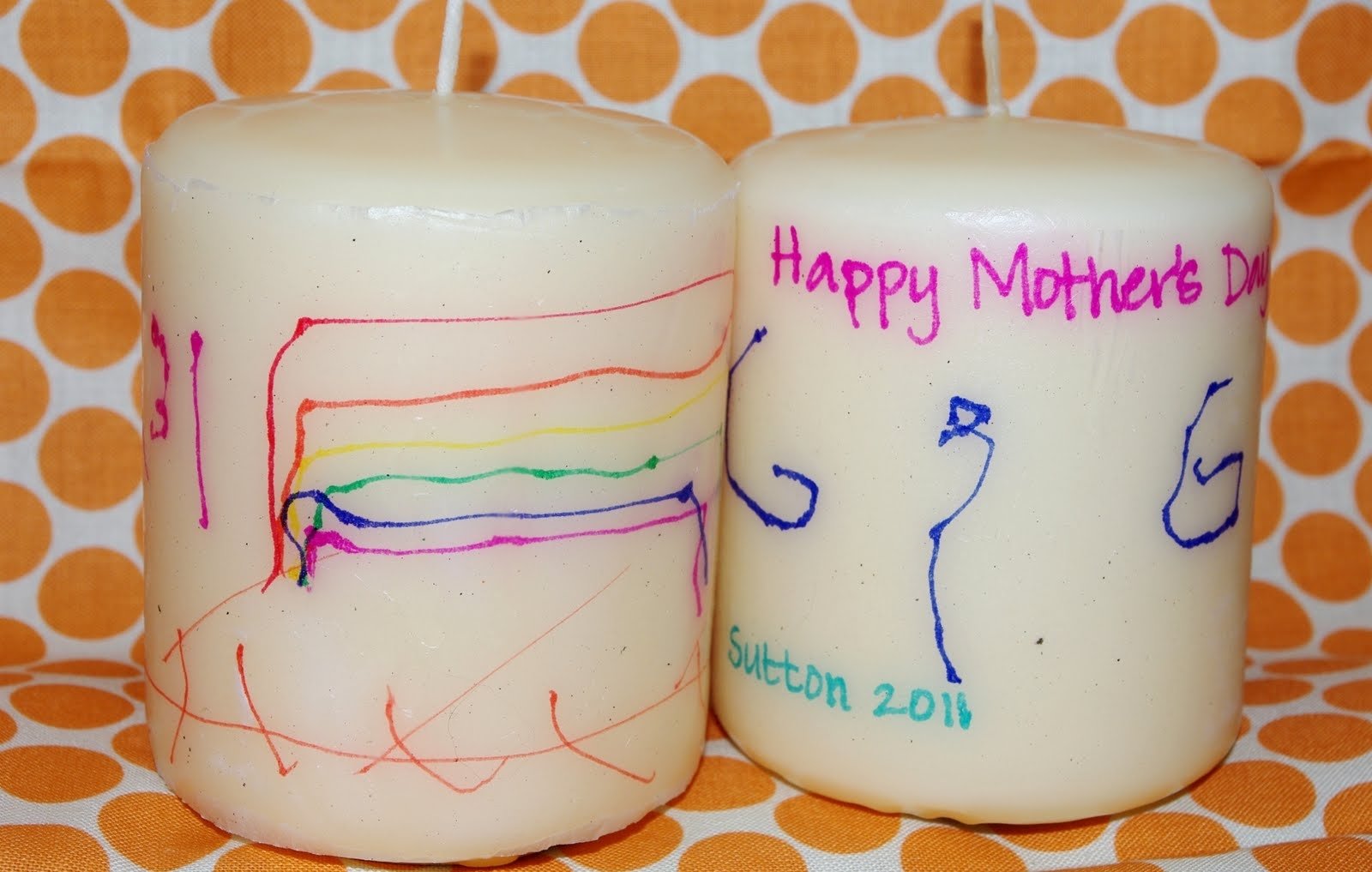 10 Spectacular Mothers Day Ideas For Kids last minute mothers day gift kids artwork candles happiness is 4 2022