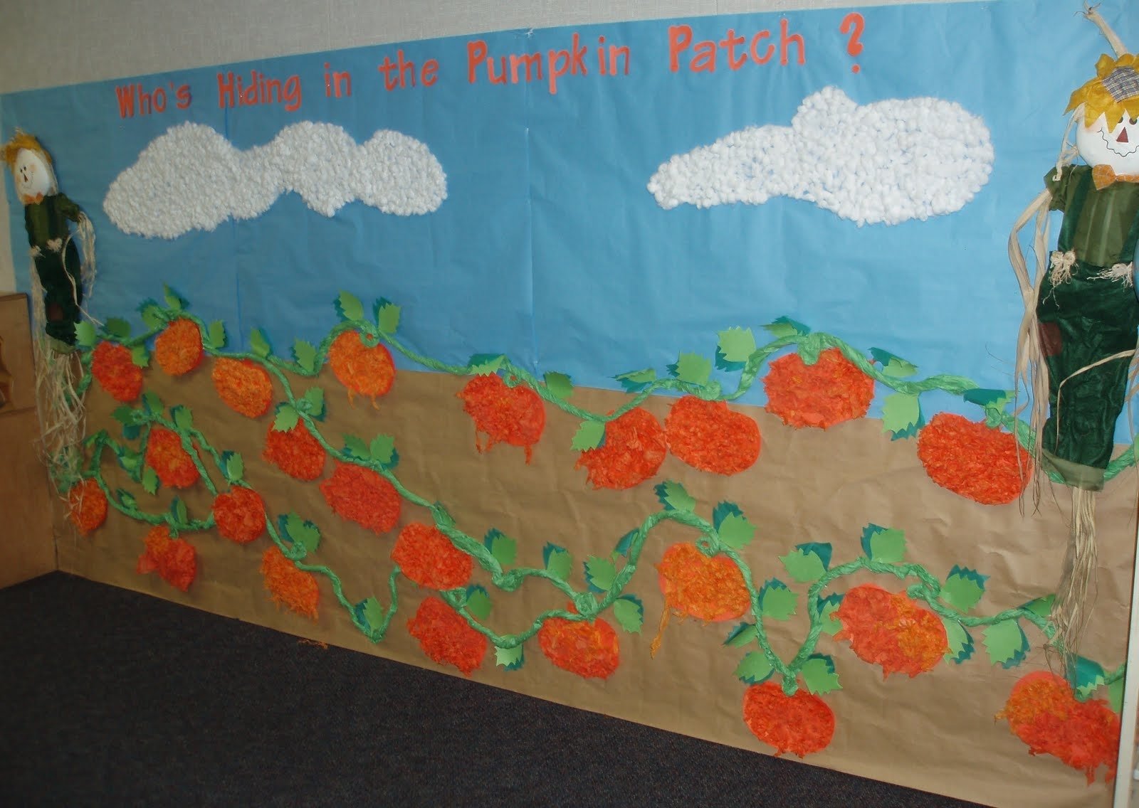 10 Great Pumpkin Patch Bulletin Board Ideas learningnumbers tissue paper pumpkins 2022