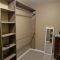 let's just build a house!: walk-in closets: no more living out of