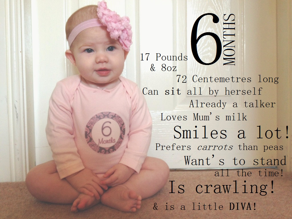 10 Fabulous 6 Month Old Baby Picture Ideas letters to amelia 6 months baby pictures picture ideas and babies 2 2022