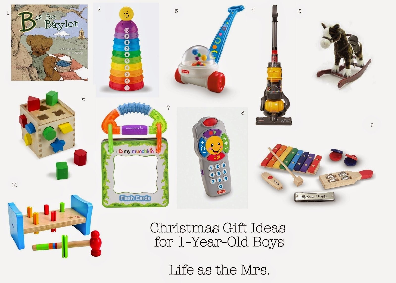 10 Unique One Year Old Boy Gift Ideas life as the mrs christmas gift ideas for one year old boys 6 2023