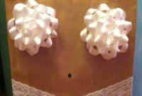 lingerie shower gift wrap idea! next person to get married is