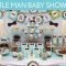 littleman baby shower party ideas // littleman - s12 - youtube