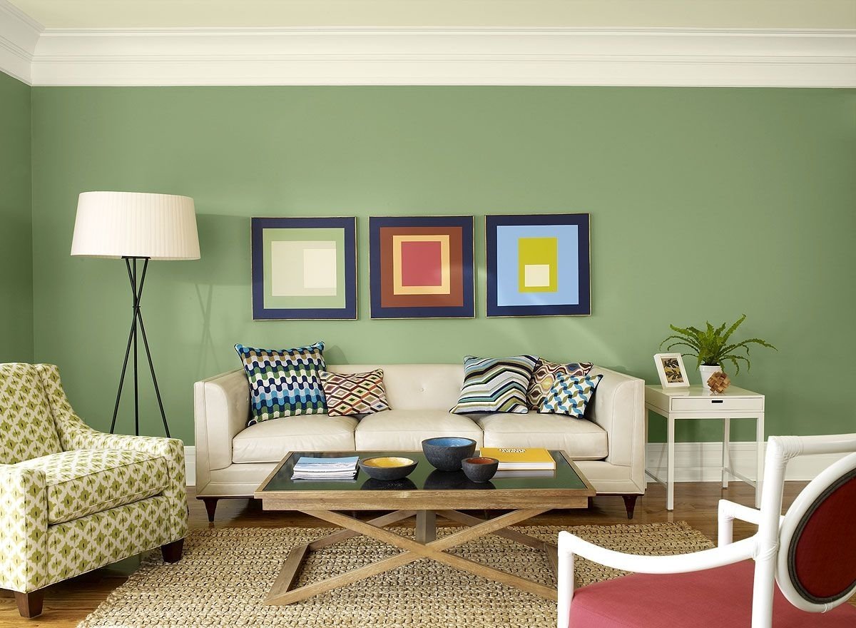 10 Wonderful Paint Ideas For Living Room living room color ideas inspiration green living room ideas 1 2022