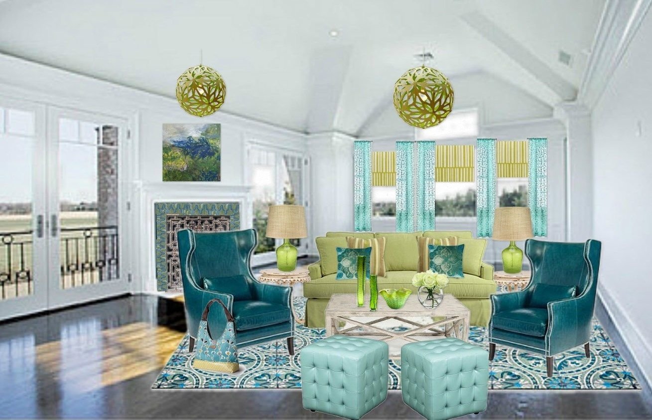 10 Elegant Blue And Green Living Room Ideas living rooms with yellow blue green orange blue green and yellow 2022