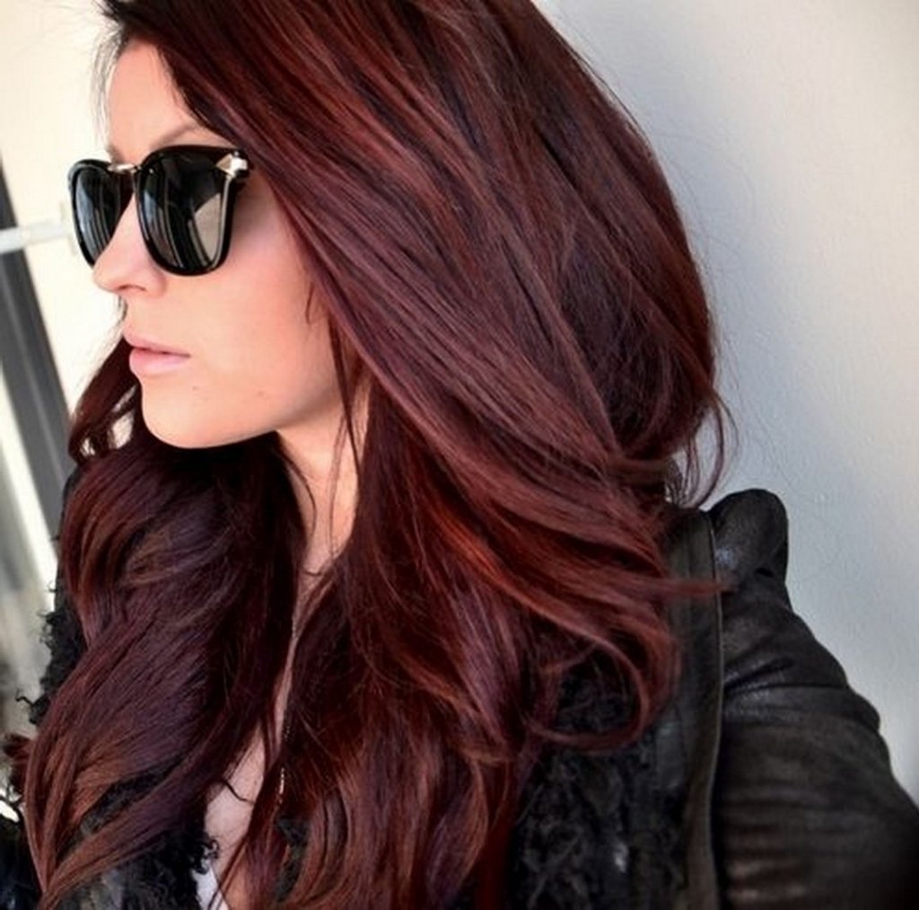 10 Gorgeous Hair Color Ideas For Dark Hair long red hair color ideas 1000 ideas about dark red hair on 2 2024