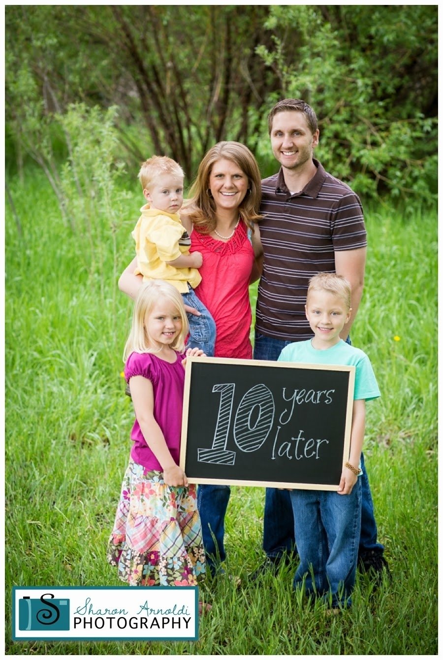 10 Lovely Ideas For 10 Year Anniversary love the 10 years later photos its amazing how a family can grow 2023