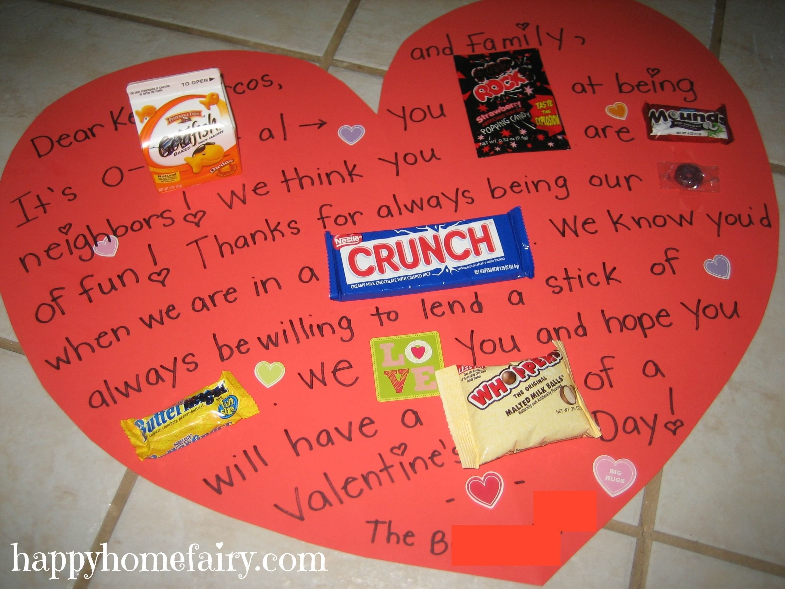 10 Cute Valentines Day Ideas At Home love your neighbor candy grams 2023