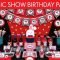 magic show birthday party ideas // magic show - b100 - youtube