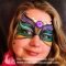 mardi gras face paint 2015, the painted peacock, llc, www