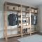 marvelous walk in closet ideas do it yourself with double hanging