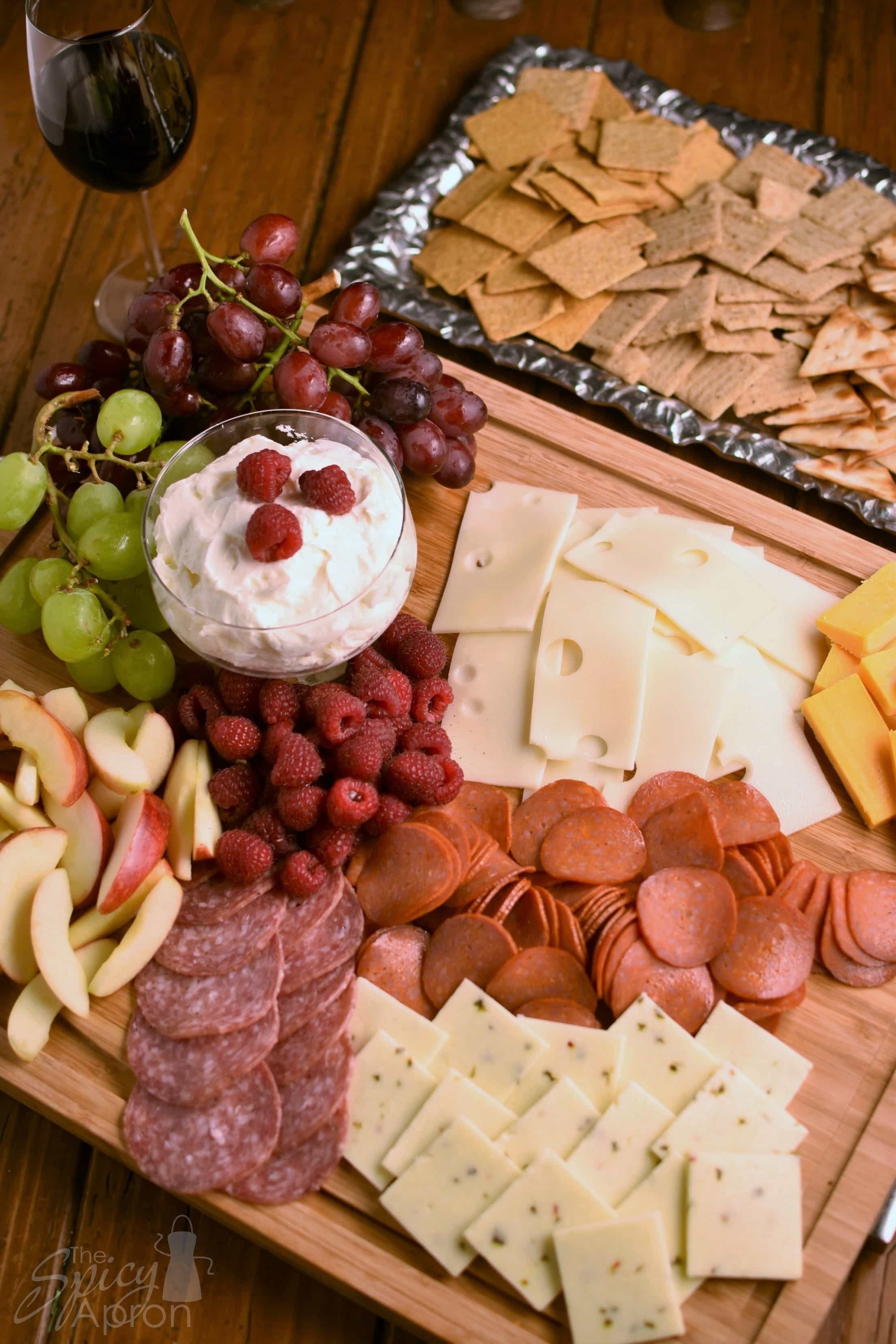 10 Unique Meat And Cheese Tray Ideas meat and cheese platter with fruit and dip the spicy apron 2023